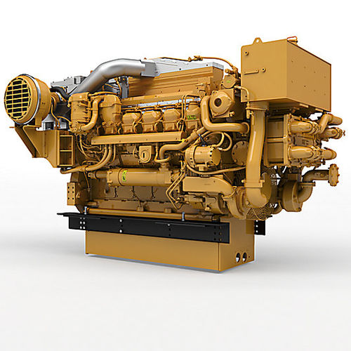 Motor de propulsão - 3512E  - Caterpillar Marine Power Systems - auxiliar / a diesel / para barco profissional