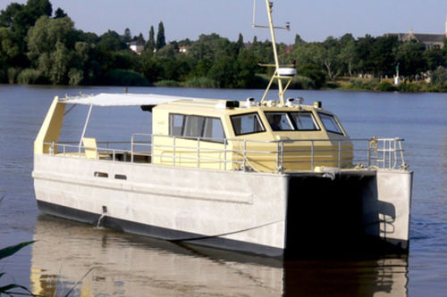 Barco profissional barco de pesca profissional - 11 - Alumarine Shipyard - catamarã / com motor de centro / em alumínio