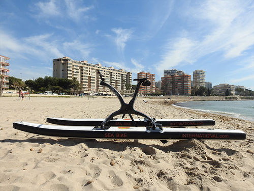 Bicicleta aquática individual - Seabike International BV - amarela / vermelha / preta