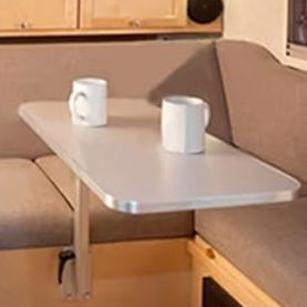 Pé de mesa ajustável - HT-RSH02B（upgrade） - HWHongRV - amovível / em alumínio