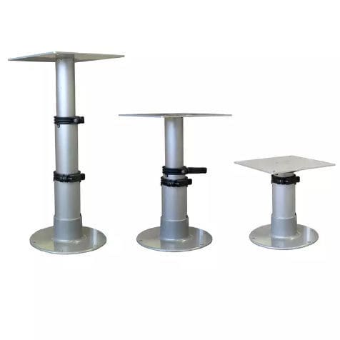 Pé de mesa ajustável - HT-A03 - HWHongRV - telescópico / em aço inoxidável