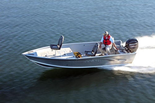 Bote com motor de popa - 1750 OUTFITTER - Lund - de pesca esportiva / em alumínio / máx. 5 pessoas