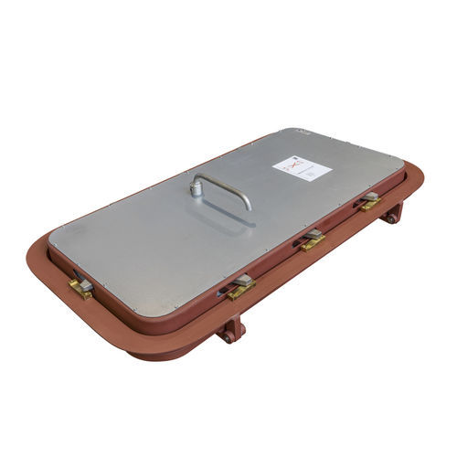 Porta para navio - Winel B.V. - com dobradiças laterais / semiestanque / Classe A-60
