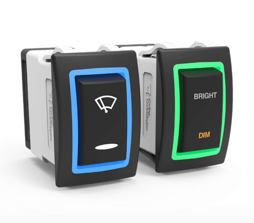 Interruptor náutico - HR - Carling Technoligies - para circuito elétrico / impermeável / de balanço