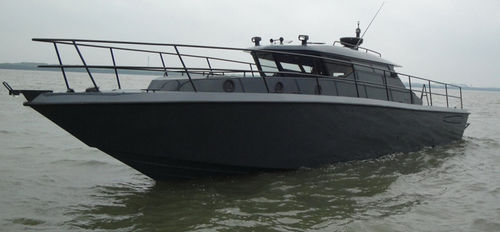 Barco profissional barco-patrulha - 16 INTERCEPTOR - Arma Craft - com motor de popa / em compósito