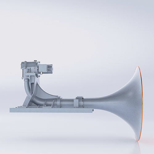 Buzina elétrica de pistões - ZET-Horn 70 AC - ZÖLLNER Signal GmbH - para navio > 200 m / IP56