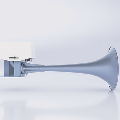 Buzina pneumática - Makrofon M125/130b ZVE(E)H - ZÖLLNER Signal GmbH - para navio > 75 m e < 200 m / IP56 / de emergência