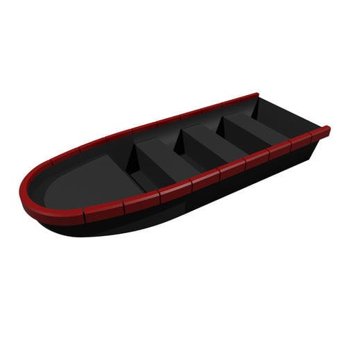 Bote com motor de popa - 500 Light - ARMEN  Initiative - elétrico / com casco de deslocamento / open