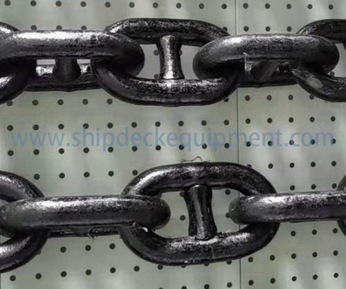 Corrente para barco de pesca profissional - Zhongyuan Ship Machinery Manufacture (Group) Co., - para âncora / de elo curto / de elo longo