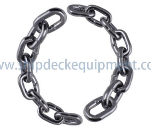 Corrente para navio - DIN5685 - Zhongyuan Ship Machinery Manufacture (Group) Co., - para âncora / de elo curto
