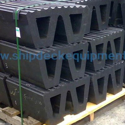 Defensa para porto - Zhongyuan Ship Machinery Manufacture (Group) Co., - para cais / em W / preta