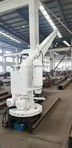 Turco para balsa salva-vidas - JYRH21 - Zhongyuan Ship Machinery Manufacture (Group) Co., - hidráulico / pivotante