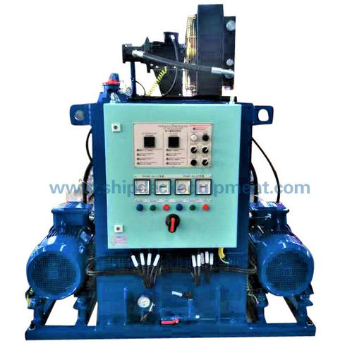 Unidade hidráulica para navio - Dual Pump - Zhongyuan Ship Machinery Manufacture (Group) Co.,