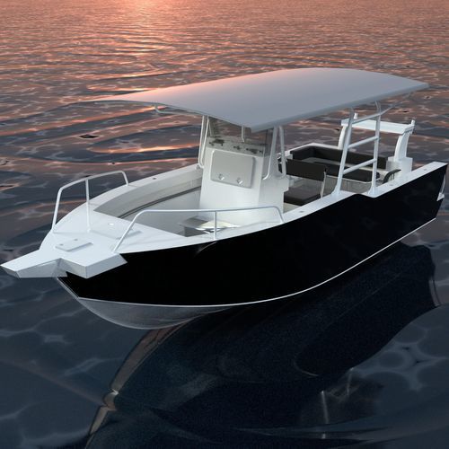 Barco profissional barco de trabalho - KV-230 - Kinocean® Boat - barco utilitário / de arrasto / barco auxiliar de pesca