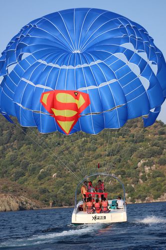 Parasail sob medida - RP32 FT SATURN - Risus Parasails - para ventos fortes / para decolagem de lancha / para decolagem de praia