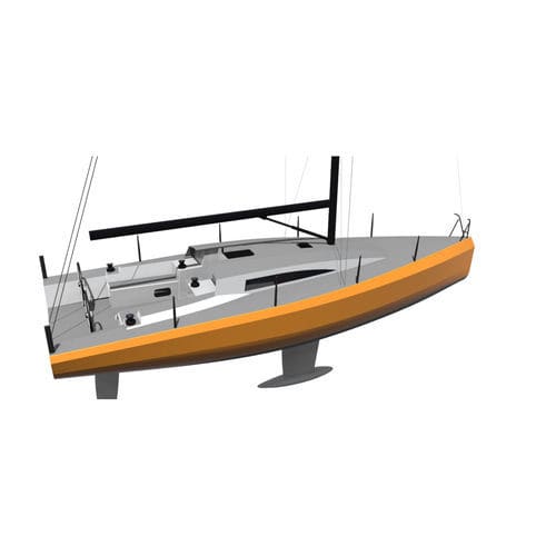 Veleiro de regata - W 40 R - Nautisch Centrum Delfzijl - 2 cabines