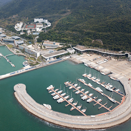 Píer flutuante - Hong Kong Horizon Marine Industry Co. Limited - de atracação / para marina / em poliestireno de alta densidade