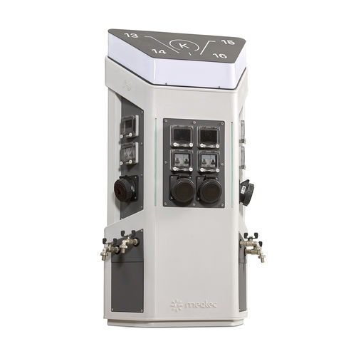 Torre de distribuição de água - Trima XL - MEQTEC TECHNOLOGIES - de distribuição elétrica / com iluminação embutida / de pagamento