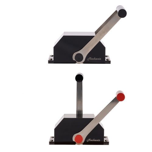 Manete de comando para motor - W220-S - Mechanis S.L. - para propulsor / para máquinas / mecânico