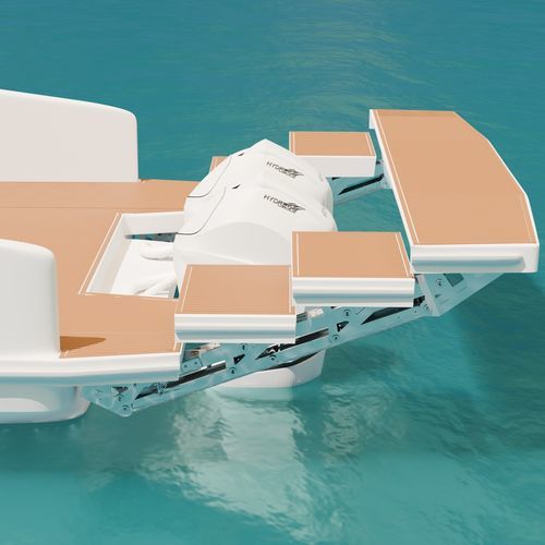 Plataforma de banho - Hydreco Marine - elevatória / multifuncional / de embarque