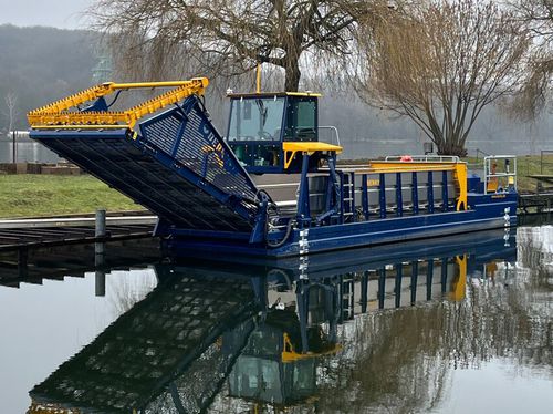 Barco profissional barco removedor de plantas aquáticas - TRITON 1500 - Berky GmbH