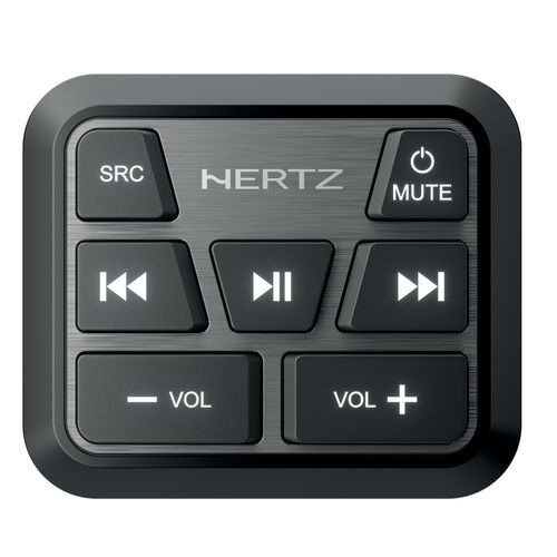Controle remoto para leitor áudio - HMC U1 - Hertz Marine/Audison Marine - para barco / com botões