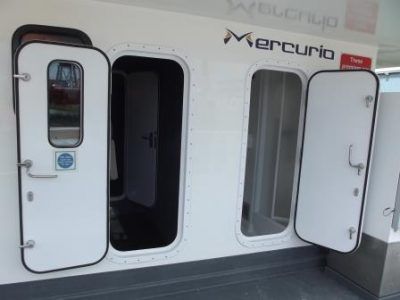 Porta para navio - Series 21 - SEAGLAZE MARINE WINDOWS LIMITED - semiestanque / em PRFV / em compósito