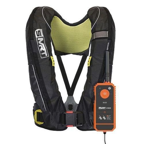 Colete salva-vidas inflável - Deckvest - MRT - 275 N / unissexo / preto