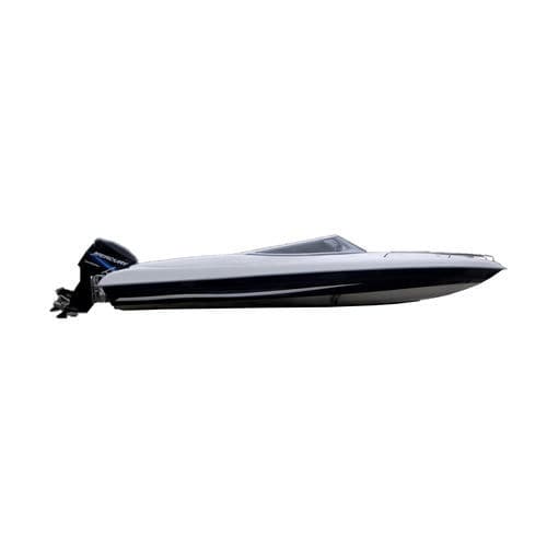 Lancha Day Cruiser com motor de popa - V600 S - Boatbuilding Motor Yacht Sp. Z o.o. - com casco rígido / open / com console dupla