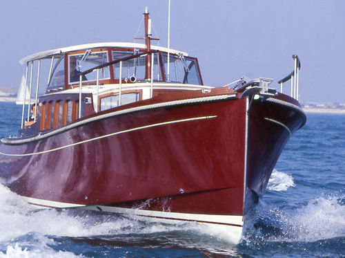 Lancha Express Cruiser com motor de centro - ANDREYALE 12 - Tofinou - a diesel / clássica