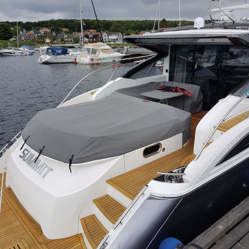 Cadeira espreguiçadeira para barco - Sunbed - KAPELL ANNAT - cinza