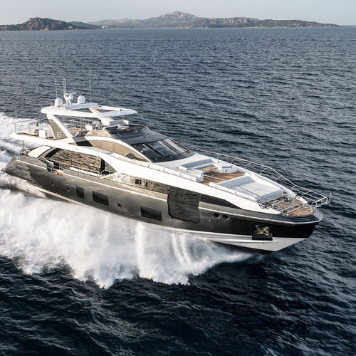 Iate a motor de cruzeiro - GRANDE 27M - Azimut - com flybridge / V-drive / 4 cabines
