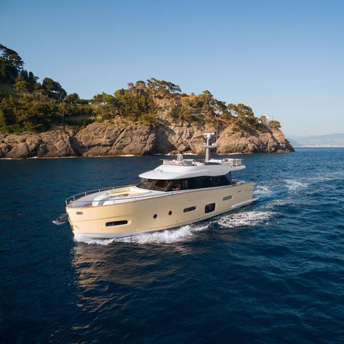 Iate a motor de cruzeiro - MAGELLANO 66 - Azimut - com flybridge / V-drive / 3 cabines
