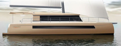 Iate à vela catamarã - CATMAR RANGE EXPLORER 58 - Catamaris - de cruzeiro / 3 cabines / pernoite para 6 pessoas