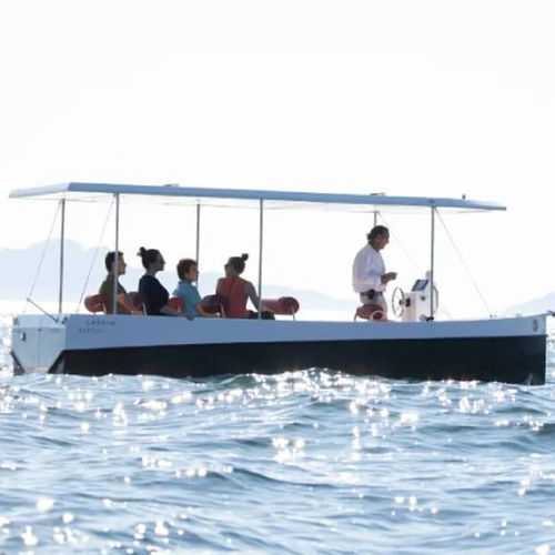 Barco profissional elétrico - LASAI 20 TR - LASAI - barco de passageiros / com motor de centro / em PRFV