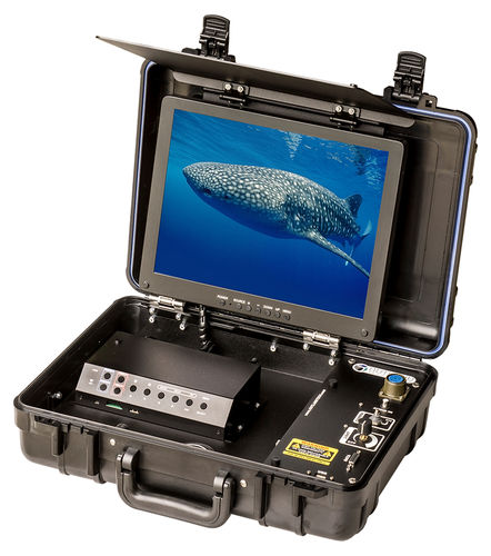 Console de comando para câmera de vídeo subaquática - CON-3400/VTW SD - Outland Technology - para trabalhos subaquáticos