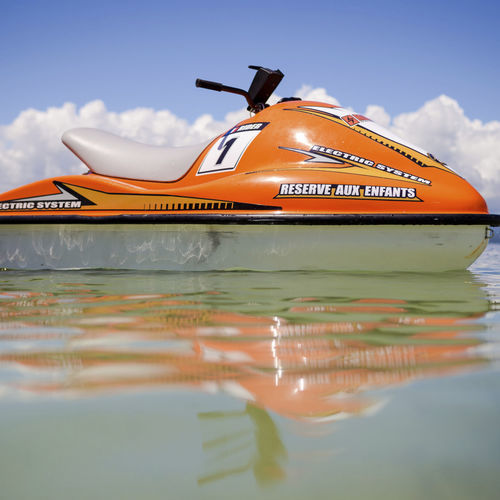Jet-ski infantil - AQUAJET - WATT & BOAT - sentado / de 2 lugares / elétrico