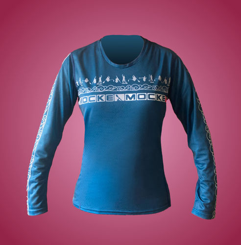 Camiseta de lycra de mangas longas - LS FLY DRY - Mocke - de mulher