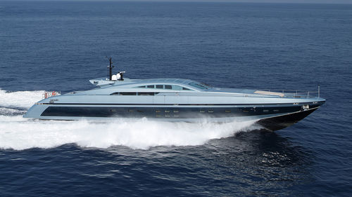 Superiate de cruzeiro - BLUE PRINCESS STAR - Baglietto spa - com casa do leme / com casco de planeio