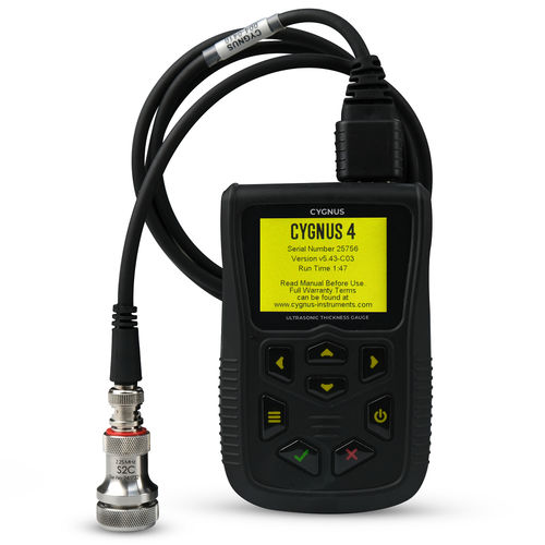 Medidor de espessura para metais - Cygnus 4 - Cygnus Instruments Ltd - ultrassônico