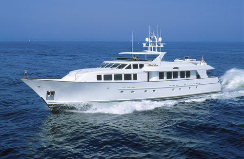 Superiate de cruzeiro - FAE LON - Burger Boat Company - com flybridge / com casco de deslocamento / por medida