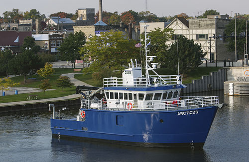 Barco profissional barco para pesquisa científica - ARCTICUS - Burger Boat Company - barco para pesquisa oceanográfica / com motor de centro