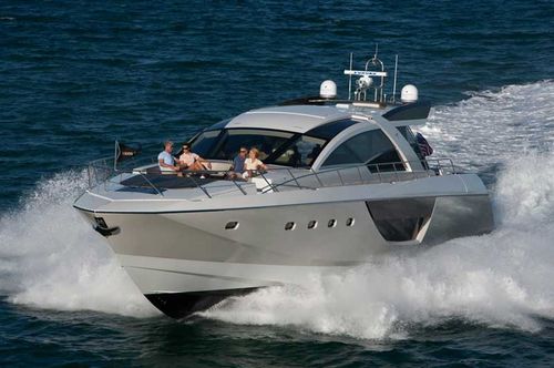 Iate a motor esportivo - Alpha 76 Express - Cheoy Lee - de cruzeiro / com hard-top / 3 cabines