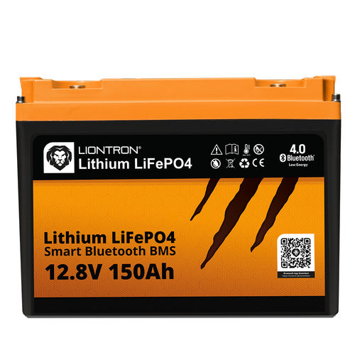 Bateria náutica - LISMART12150LX - LIONTRON - 12,8 V / de lítio / IP65