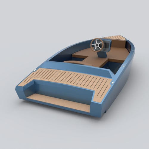Lancha de console central hidrojato - MOSCATO - Jade Boats Oy - de gasolina / esportiva / de lazer