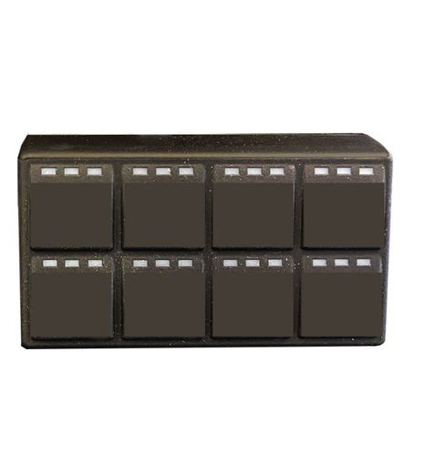 Quadro elétrico para barco - SP8 - SAFIERY PTY LTD - de corrente / impermeável / LED