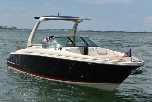 Lancha de proa aberta com motor de centro - LAUNCH 28 GT - Chris Craft - com console dupla / bowrider / open
