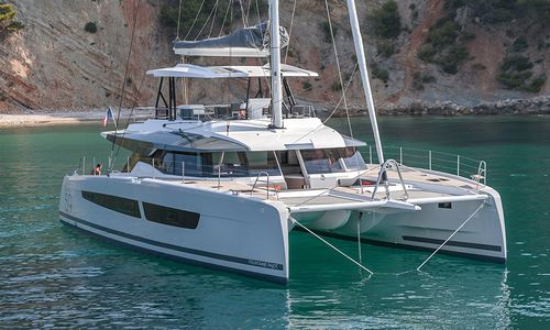 Iate à vela catamarã - Samana 59 - Fountaine Pajot Catamarans - de cruzeiro / 6 cabines / com flybridge