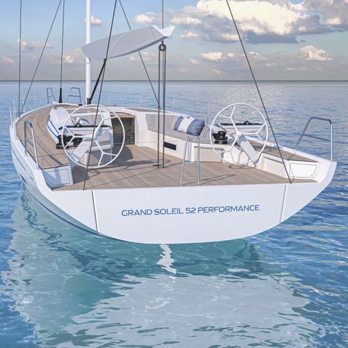 Iate à vela de cruzeiro rápido - GS 52 - Grand Soleil Yachts - de regata / 3 cabines / de popa aberta