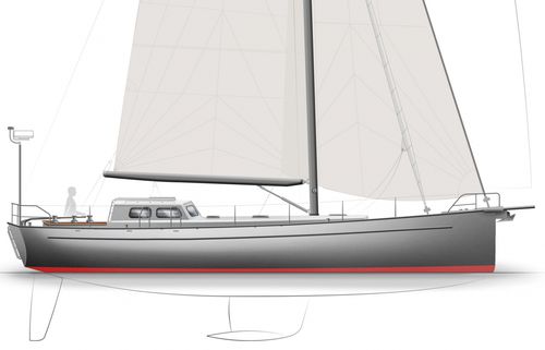 Veleiro de cruzeiro - BESTEVAER 49ST ZWARTE RAAF - KM Yachtbuilders - 2 cabines / em alumínio / chalupa